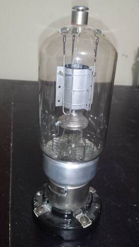 Hk354-354 Heinz & Kaufman And Gammatron Hk354 354 Tube Good Filament Includes Socket