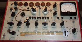 Tv-3a Hickok Tv3a/u Tv-3a/u Dynamic Mutual Conductance Tube Tester Works/needs Restoration