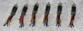 Cd71 Hitachi Nixie Tubes Set Of 6 Hard To Find