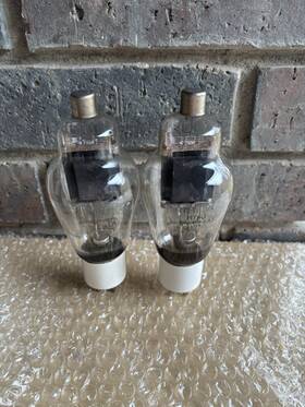 Hy-40 Hytron 2 Vacuum Tubes Good Continuity