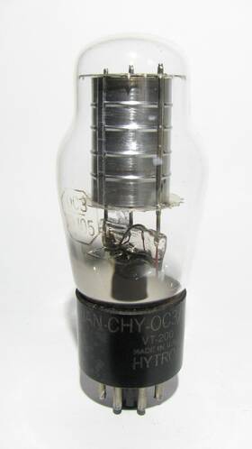 Jan-chy-oc3 Hytron Vt-200 Vr-105 Voltage Regulator Tube - Hickok Tv-7b Tested
