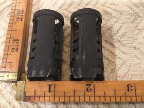 T5-1020 Ierc 2 Vintage Vacuum Tube Shields Pulled From Very Old Equip