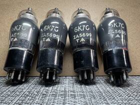 6k7g Itt 5699 Lot Of 4 Military Za Tubes