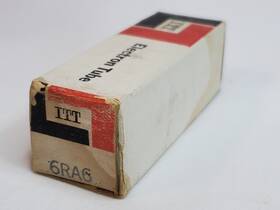 6ra6 Itt Vintage Radio/tv Power Tube Nos Open Box