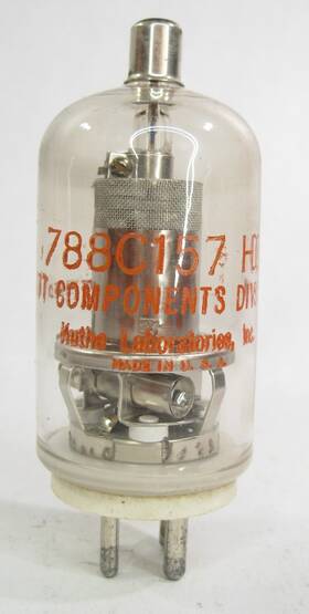 788c157h01 Itt Vintage Kuthe Laboratories Electron Tube Model No. Component