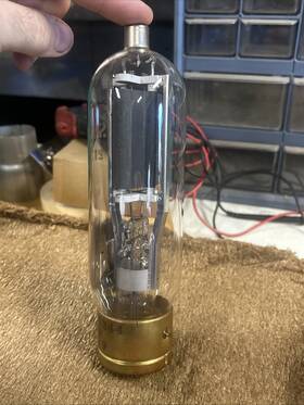 217c Jan Vintage 1944 Metal Base Cep Premium Electron Tube Valve