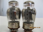 Jan-6550 Tungsol Audio Vacuum Tubes Plate Holes Matched Tested