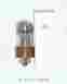 Jan-chs-6sl7gt 6sl7 Sylvania Nos Usa Black Round Plate Brown Base Chrome Vacuum Tube