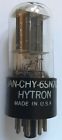 Jan-chy-6sn7gt Hytron Bad Boy Tube Good Enough For Government