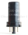 Jan-ckr-6ac7 Nos Electronic Tube Vacuum Black Glass Made In Usa