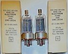 Jan-crc-2e24 Rca Code Matched Pair Nos Nib Vacuum Tubes Tested