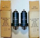 Jan-crc-6k8 Rca Matched Pair Nos Nib Tubes Precision Tested New Combine