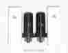 Jan-crc-6n7 Rca Nos Date Matched Pair Usa Vt-96 Metal Vacuum Tubes 100