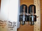 Jan-ctl-6v6gt Strong Matched Black Glass Tubes