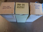 Jan-ctl6sn7wgta-jan-cg35z5gt-jan-chs6sn7wgta Sol Lot Of Electronic Tubes