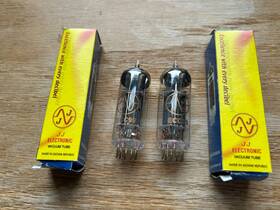 Jj Electronics T-ecc99-gold-jj Ecc99 Vacuum Tube Gold Pins Matched Pair