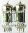 Jrc-5814a Triple Getter Military Black 12au7 Mica Pair Rca Tubes Ecc82 Plate