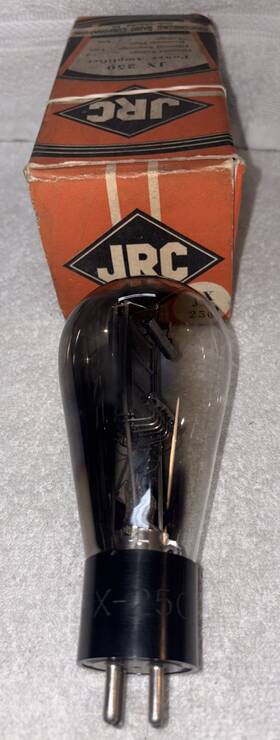 Jx-50 Jrc Type 50 Globe Vacuum Tube Amplitrex Tested Nos Nib 133%