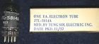 Jtl-5814a Tungsol Nos Vintage Tested Vacuum Tube