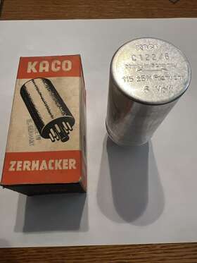 C122 Kaco Zerhacker Vibrator C 122/6 6v Frequenz. 115 - 5%