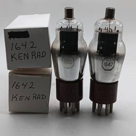 Ken-rad Ckr-1642 Ken-rad 1642 Vacuum Tubes Military Communications Audio Amplification Ham Radio