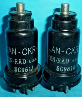 Ken-rad Jan-ckr-6k7 2 Ken-rad Vt-86 Tubes Tested