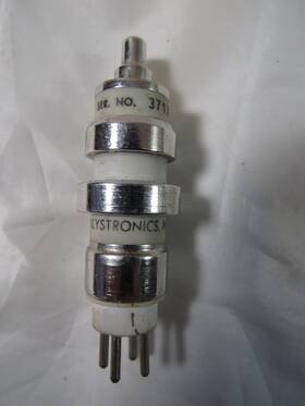 Zv-1009 Klystronics Velocitron Electron Tube Valve Reflex Tested