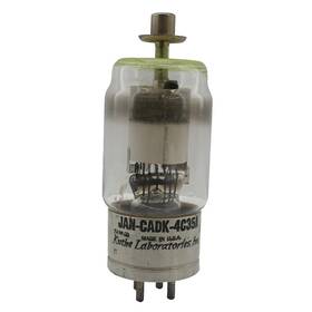Kuthe Laboratories Inc. Cadk-4c35a Vintage Jan-cadk-4c35a Transmitting Vacuum Tube Usa Untested