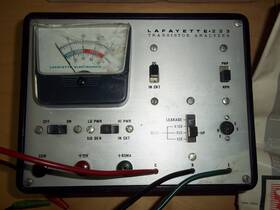 Kt-223 Lafayette Vintage Transistor Analyzer