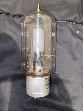 254x Lewis & Kaufman Uranium Glass Transmitting Triode And Vacuum Tube Datasheet
