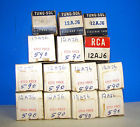 12aj6 Lot Tested 14 Nos Used Amplifier Valves Vacuum Tubes Vintage Radio