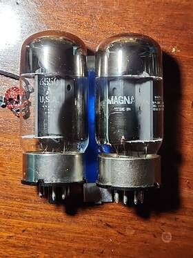 6650a Magnavox Vintage Tubes Untested