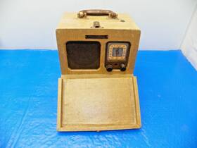 8211a Marconi Pl40 Vintage Brothers Marconiphone M # 4000 Portable Radio -used