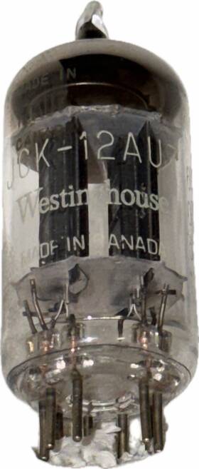 Jck-12au7 Marconi/westinghouse Long Blackplate Preamp Tube Tests Excellent 92/92