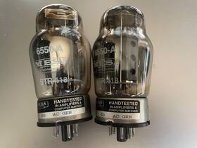 Str-418 Mesa Pair Boogie 6550-a Tubes Test Strong