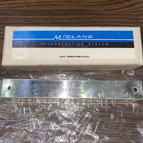 14-630 Midland Vintage Reverberation Unit Model New In Box /not Tested