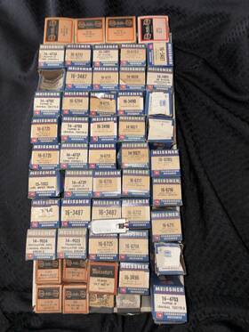 Mix 14-9024 Lot 50 Meissner Thordarson Rf Coils If Transformers Oscillator Untested#092
