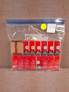 1ht4 Mixed Brands Liquidation Sale Lot 16 Pcs Vacuum Tubes Detector/avc Tube Vintage Nos