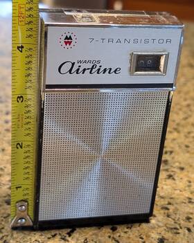 7-transistor Montgomery Wards Airline Does Not Work