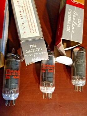 2e30 Motorola 2 X Matching Beam Power Tubes Tested Good