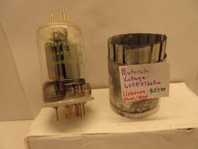 65a83736a01 Motorola 65a83735a01 Vintage Glass Electronic Tube Untested Used