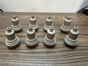 65c83999g01 Motorola Vintage Lot Of 8 4657 Rf Power Repeater Tubes Untested