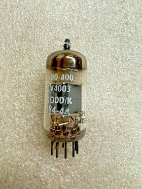 12au7 Mullard 4003 Cv Box Plate Preamp Tube Mitcham Uk Tests Nos