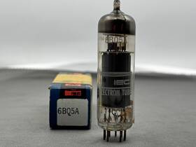 6bq5a Mullard 1 Nos Iec El84 Premium Power Tube Nib Condition Tested Amplitre