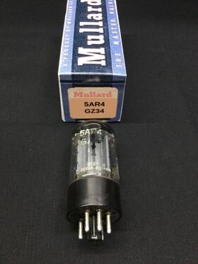 I.9051 Mullard 9049 Excellent Vintage 5ar4 Gz35 Rectifier Vacuum Tube Tested Strong