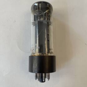 6ca7 Mullard B1b1 1x El34 Dynaco By Fat Brown Base Double O Getter Xf1