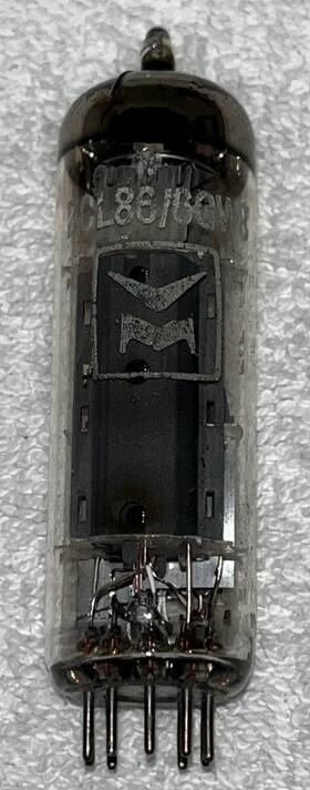 Ecl186 Mullard 6gw8 Vacuum Tube Amplitrex Tested Nos 106/99% Gm