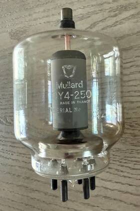 Mullard Qy4-250 Rf Transmitting/ Pa Amplifier Valve - Utracer V6.2