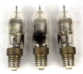 Rr3-1250b Mullard Rr3-1205b Vacuum Tubes Lot Of 3 Great Britain