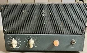 Music Engineering Co. Mec-8t Vtg Tube Pa Amplifier 8w Tampa Fl Tested Mcm 50s